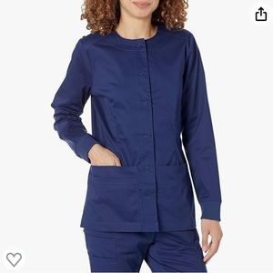 Amazon Essentials Women's Scrub Snap Jacket size XL